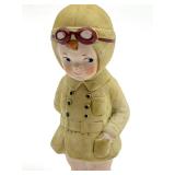 Vintage 1930’s Kewpie Style Bisque Aviator Doll
