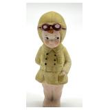 Vintage 1930’s Kewpie Style Bisque Aviator Doll
