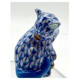 Vintage Herend Cat Figurine