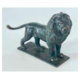 Vintage Miniature Austria Bronze Lion Figurine