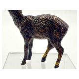 Vintage Miniature Bronze Deer Figurine