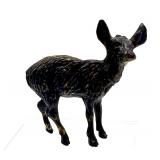 Vintage Miniature Bronze Deer Figurine
