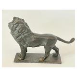 Vintage Miniature Austria Bronze Lion Figurine