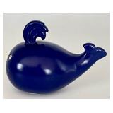 Lisa Larson Jonah & the Whale Figurine Traffic Series Gustavsberg Sweden Blue