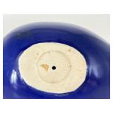 Lisa Larson Jonah & the Whale Figurine Traffic Series Gustavsberg Sweden Blue