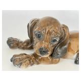 G. Kuspert Rosenthal Dachshund Porcelain Figurine