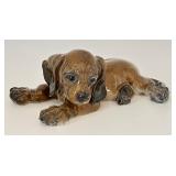G. Kuspert Rosenthal Dachshund Porcelain Figurine