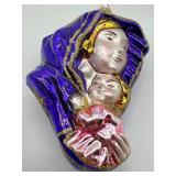 Vintage Polonaise Ornament Madonna with Child