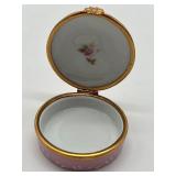 Vintage Limoges Castel Trinket Box