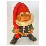 Vintage Wooden Carved Henning Gnome Figurine