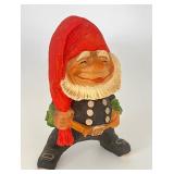 Vintage Wooden Carved Henning Gnome Figurine