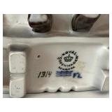 Vintage Royal Copenhagen Amager Girl Sewing Figurine #1314