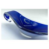 Art Glass Bowl by Paul Kedelv Flygsfors