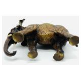 Solid Bronze Elephant Sculpture from Austria