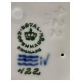 Royal Copenhagen Sleeping Cat Figurine No. 422