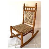 Darling Vintage Doll Rocking Chair