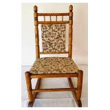 Darling Vintage Doll Rocking Chair
