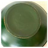 Two Vintage Wooden Norwegian Hand Painted Rosemaling Bowls