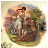 Antique Victorian Gravy Boat and Under Plate by Victoria (Austria)