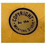 Vintage Morton Studios Saint Bernard Dog Figurine