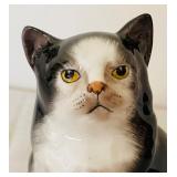 Royal Doulton Black and White Persian Cat Figurine