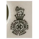 Royal Doulton Black and White Persian Cat Figurine