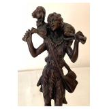 Bronze Sculpture Gabriel with Lamb