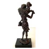 Bronze Sculpture Gabriel with Lamb