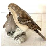 Bing & Grøndahl Mother Bird Feeding Baby Bird Figurine No. 1869