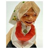 Pair of Hand Carved Scandinavian Figurines