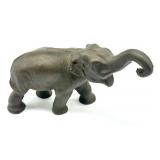 Vintage Cast Iron Elephant Figurine