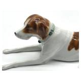 German Pfeiffer Porcelain dog Figurine