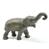 Vintage Cast Iron Elephant Figurine