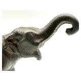 Vintage Cast Iron Elephant Figurine