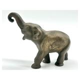 Vintage Cast Iron Elephant Figurine
