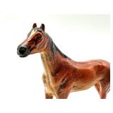 Painted Miniature Cold Painted Bronze Horse Figurine