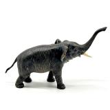 Vintage Bronze Elephant Figurine