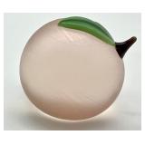 Vintage Orient Flume Peach Paperweight