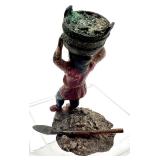 Antique Austria Cold Painted Bronze Painted Figurine