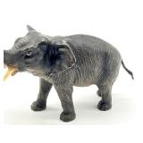 Vintage Bronze Elephant Figurine
