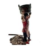 Antique Austria Cold Painted Bronze Painted Figurine