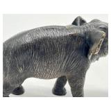 Vintage Bronze Elephant Figurine