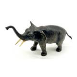 Vintage Bronze Elephant Figurine