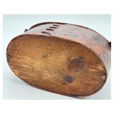 Antique Swedish Wooden Tine Box