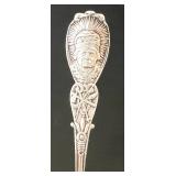 Vintage Sterling C. Hornaday Native American Figurine Spoon