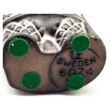 Vintage Mid Century Upsala Ekeby Viking Figurine