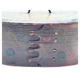 Antique Swedish Wooden Tine Box