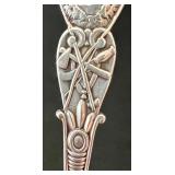 Vintage Sterling C. Hornaday Native American Figurine Spoon