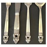 Variety of International Sterling Silver Royal Danish Flatware Pieces
