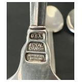 Variety of International Sterling Silver Royal Danish Flatware Pieces